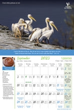 Load image into Gallery viewer, Wildlife in Israel Calendar 2023-2024